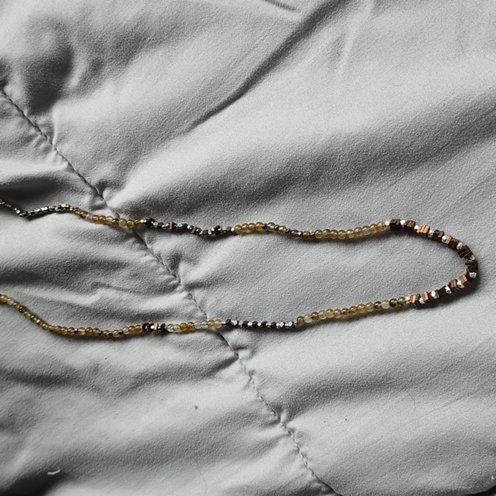 NWOT Labradorite mixed bead necklace by Chan Luu